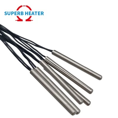 24V 44V 48V 25W 30W डबल सेमी - सेमीकंडक्टर और चिप उपकरण के लिए क्रैक्ड हीटिंग तत्व के साथ गोलाकार इलेक्ट्रिक हीटिंग ट्यूब