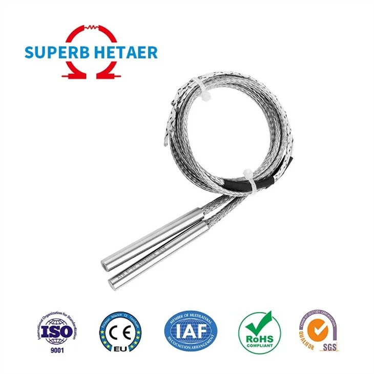 Cartridge Heater With Nickel Wire For Mechanical Packaging