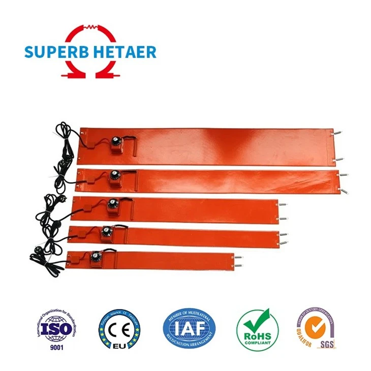 Silicone Rubber Fiberglass Flexible Heater