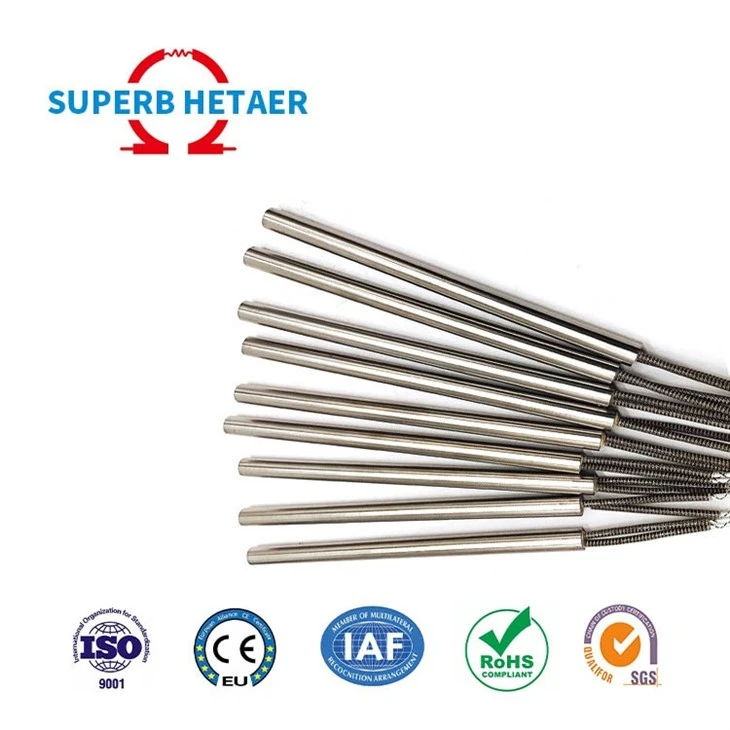 Stainless Steel Single-End Cartridge Heater Used in Wrapping Machine
